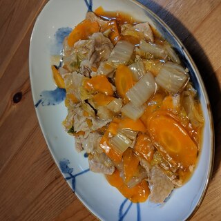 豚肉と白菜の中華風蒸し煮